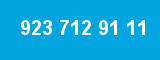 923 712 91 11 923 712 91 11